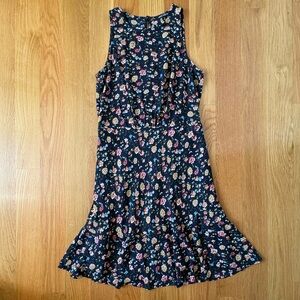 J. Crew Mercantile Floral Sleeveless Dress